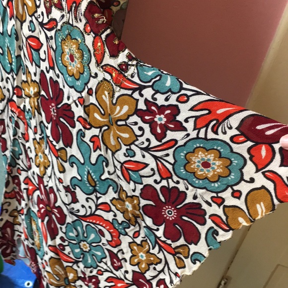 1960s/1970s Retro Sparkle Palazzo Pants - Picture 4 of 5